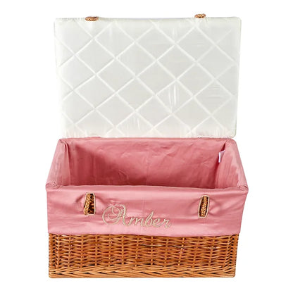 Ivy Swan Quilt-in-a-Basket (Coral)