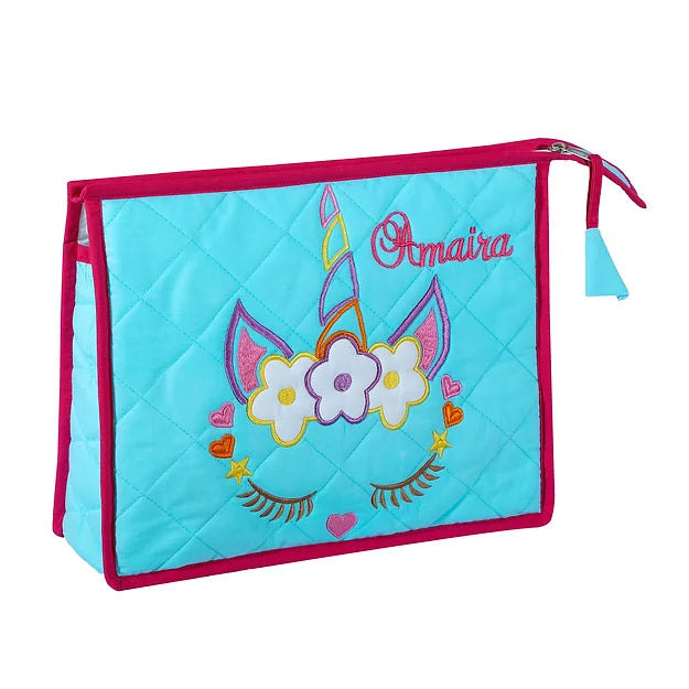 Unicorn Pouch Set (Sky Blue)