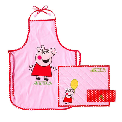 Peppa 4pcs School Set (Pink)