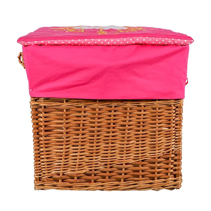 Versailles Trunk Basket (Hot Pink)