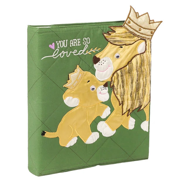 "Simba & Mufasa" Open Basket and File Set (Green)