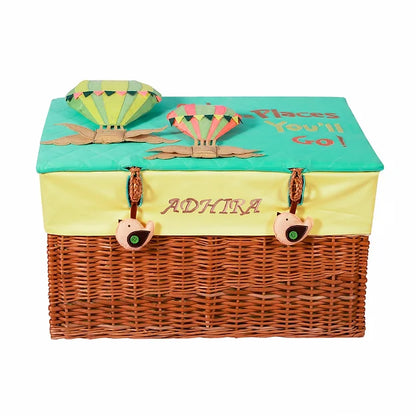 Cappadocia Medium Basket (Sea Green)