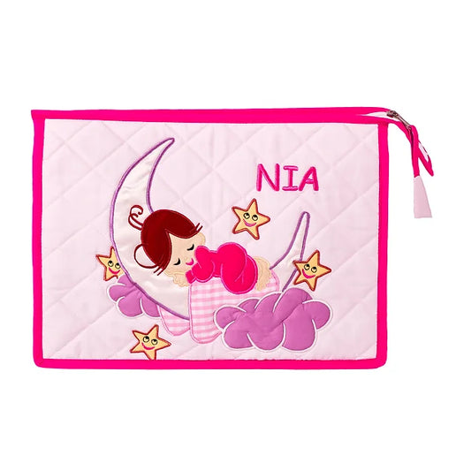 Love U to Moon Large Pouch (Pink)