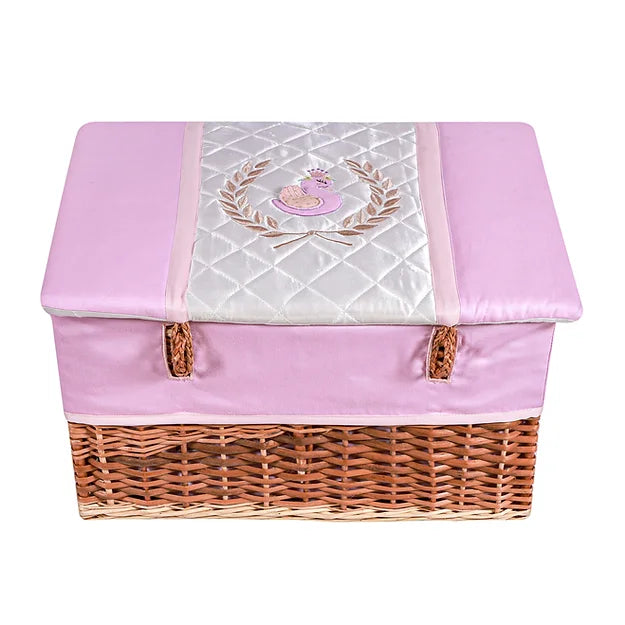 Ivy Swan Small Basket (Lavender)