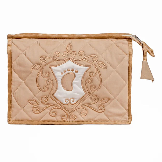 Royal Crest File and Pouch Set (Beige)