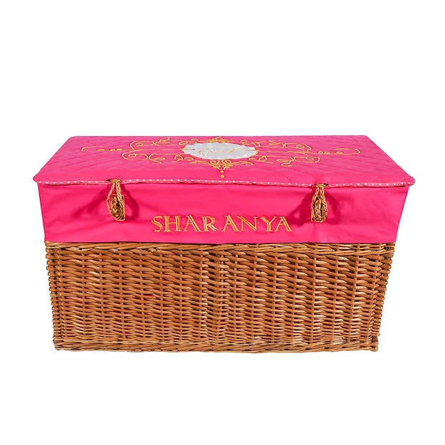 Versailles Trunk Basket (Hot Pink)