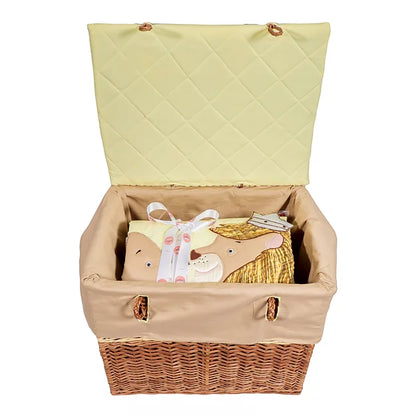 "Simba & Mufasa" Quilt-in-a-Basket (Lemon)