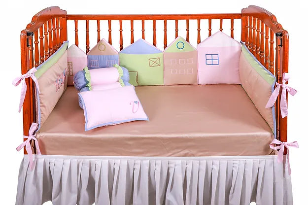 Bergen Houses Flexi-Cot Bedding Set (Pink)