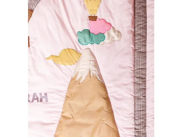 Cappadocia Double/King BedSet (Rose Pink)