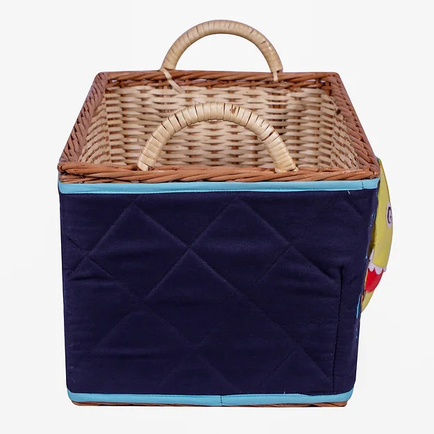 Baby Shark Open Basket (Navy)