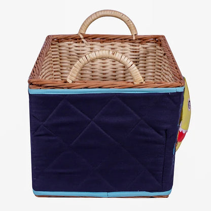 Baby Shark Open Basket (Navy)