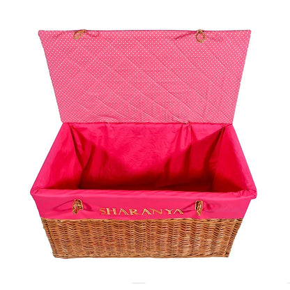 Versailles Trunk Basket (Hot Pink)