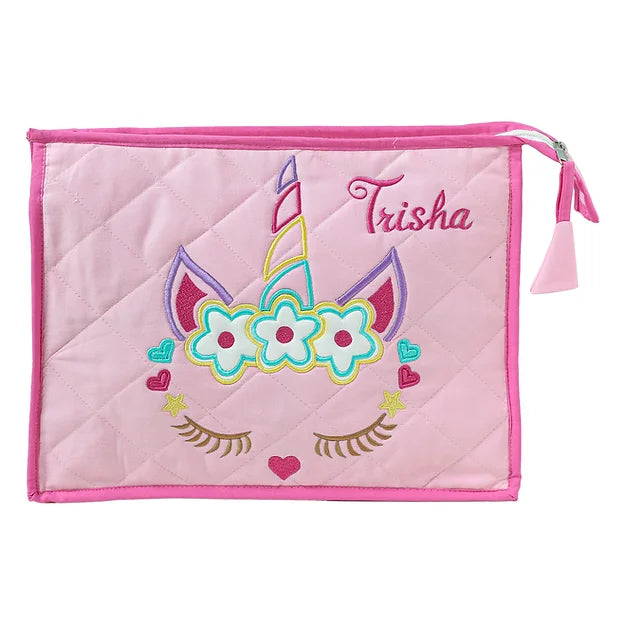 Unicorn Pouch Set (Pink)