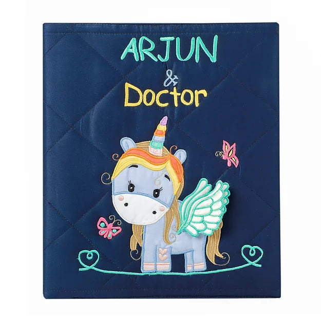 Unicorn Doctor File (Navy Blue)