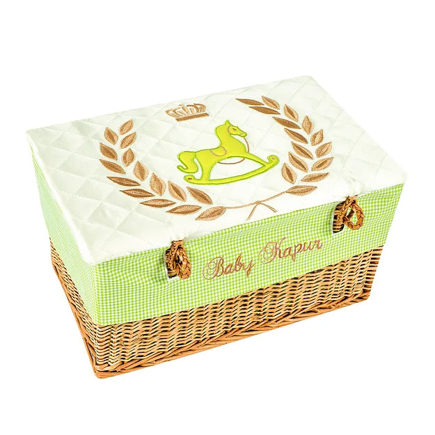 Royal Steed Small Basket (Green)