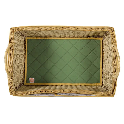 "Simba & Mufasa" Open Basket and File Set (Green)