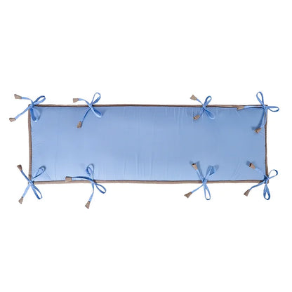 Royal Steed Cot Bedding Set (Blue)