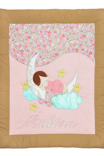 10pcs Love U to Moon Baby Trousseau (Peach)