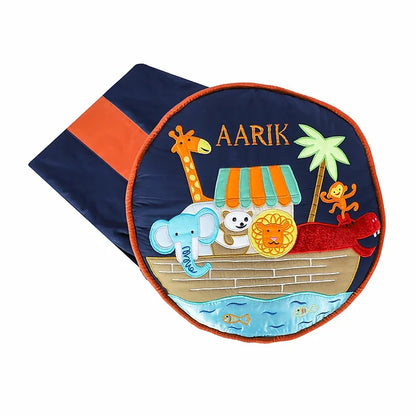 Madagascar 2pcs Basket Hamper (Navy Blue)