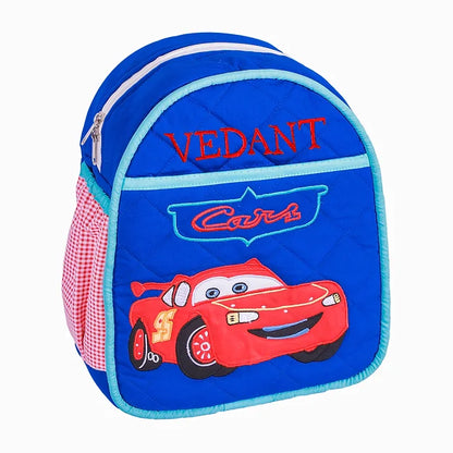 Car 4pcs School Set (Royal Blue)