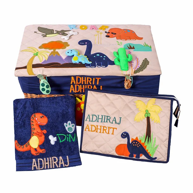 Dino 3pcs Basket Hamper