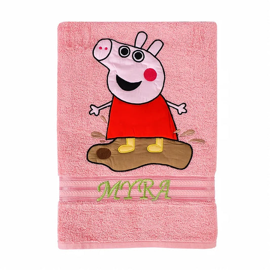 Peppa Medium Towel (Pink)