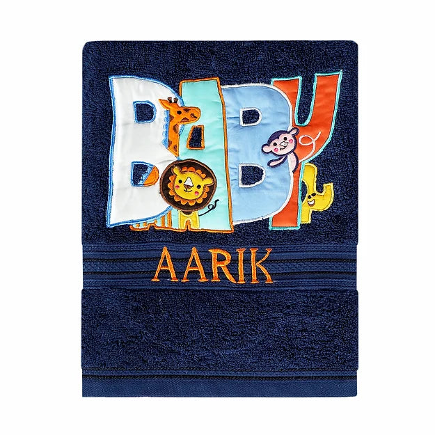 Madagascar Towel (Navy Blue)