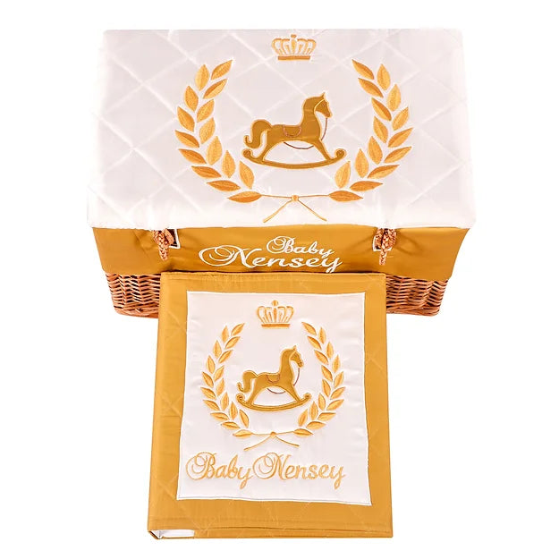 Royal Steed Basket and File Set (Golden)