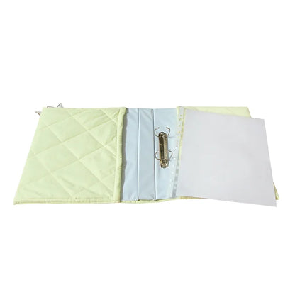 "Simba & Mufasa" File and Quilt Set (Lemon)