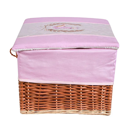 Ivy Swan Small Basket (Lavender)