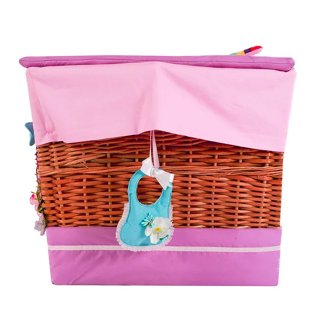 Unicorn Trunk Basket with embellishments (Lavender)