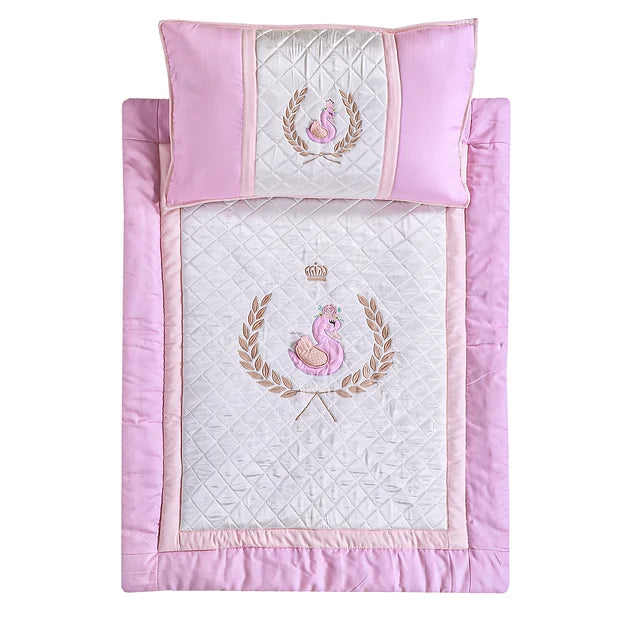 Ivy Swan 2pcs Quilt Set (Lavender)