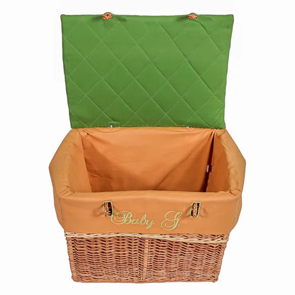 "Lion Family" 8pcs Jumbo Basket Hamper (Green)