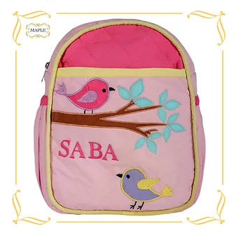 Chirping Birdies Backpack (Pink)