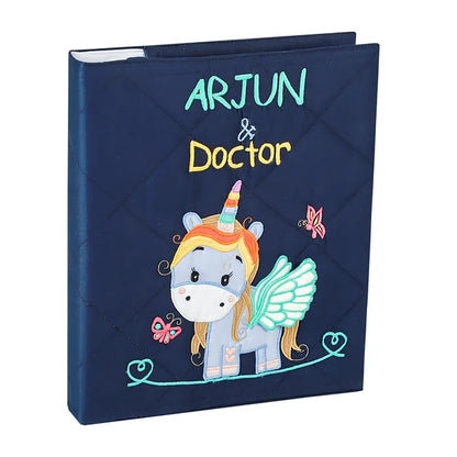 Unicorn Doctor File (Navy Blue)