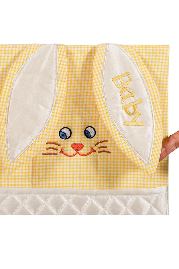 Bunny Basket and File Hamper (Yellow)