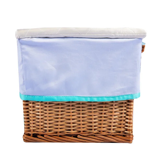 Chesterfield Small Basket (Light Blue)