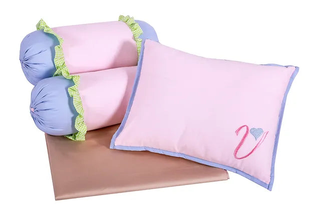 Bergen Houses Flexi-Cot Bedding Set (Pink)