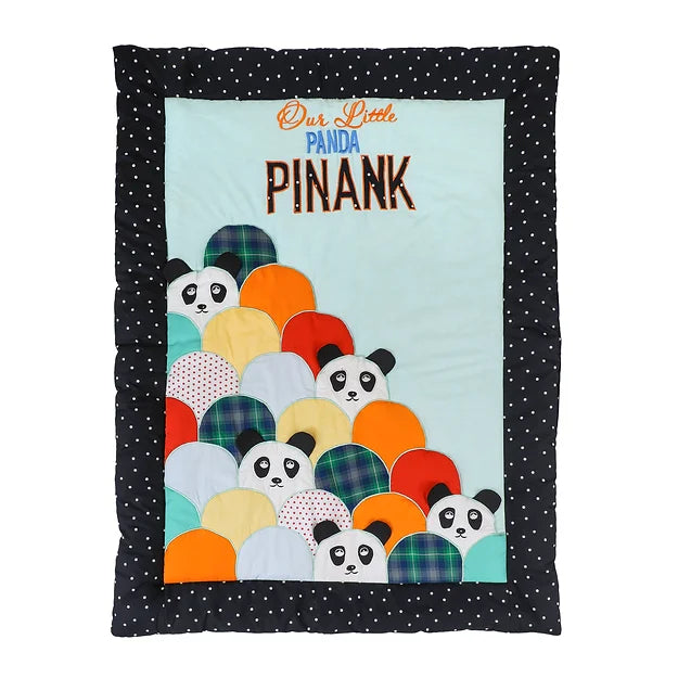 Panda 6pcs Cot Bedding Set