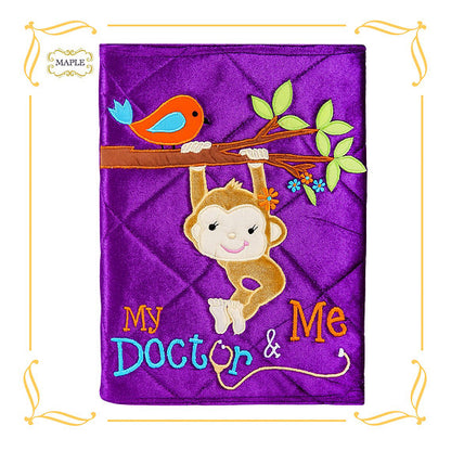 Velvet Little Monkey Doctor File (Purple)