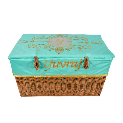 Versailles Trunk Basket (Sea Green)