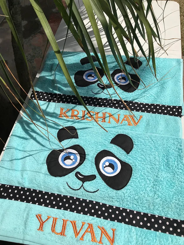 Panda Bath Towel