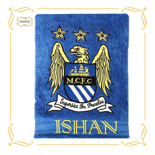 Manchester City FC Bath Towel