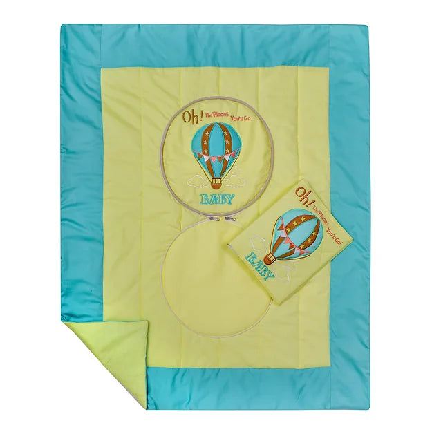 Cappadocia Travel Quilt and File Hamper (Yellow)