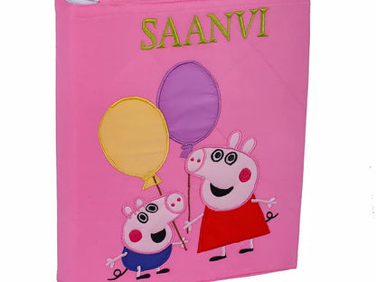 Peppa 4pcs Basket Hamper (Pink)