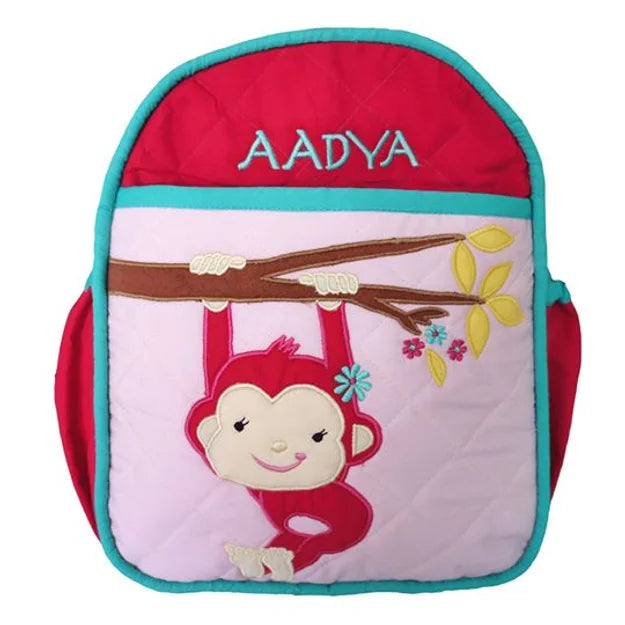 Little Monkey Backpack (Pink)