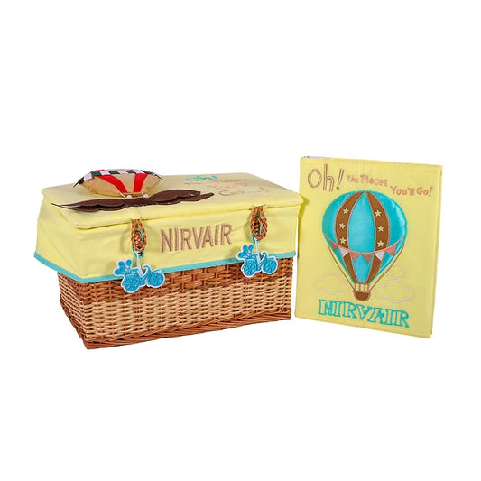 Cappadocia 2pcs Basket Hamper (Lemon)