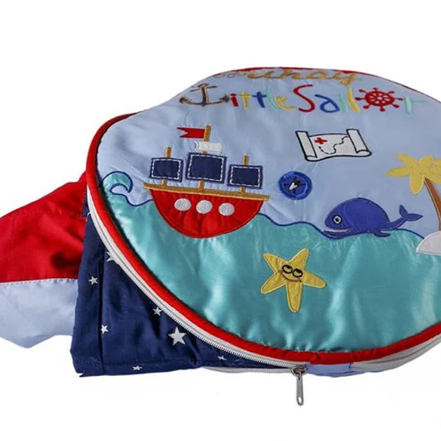 Little Sailor Travel Cushion-cum-Quilt