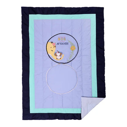 Ellie Cushion-cum-Quilt (Blue)