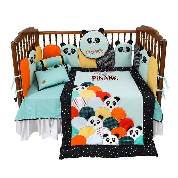 Panda 10pcs Cot Bedding Set